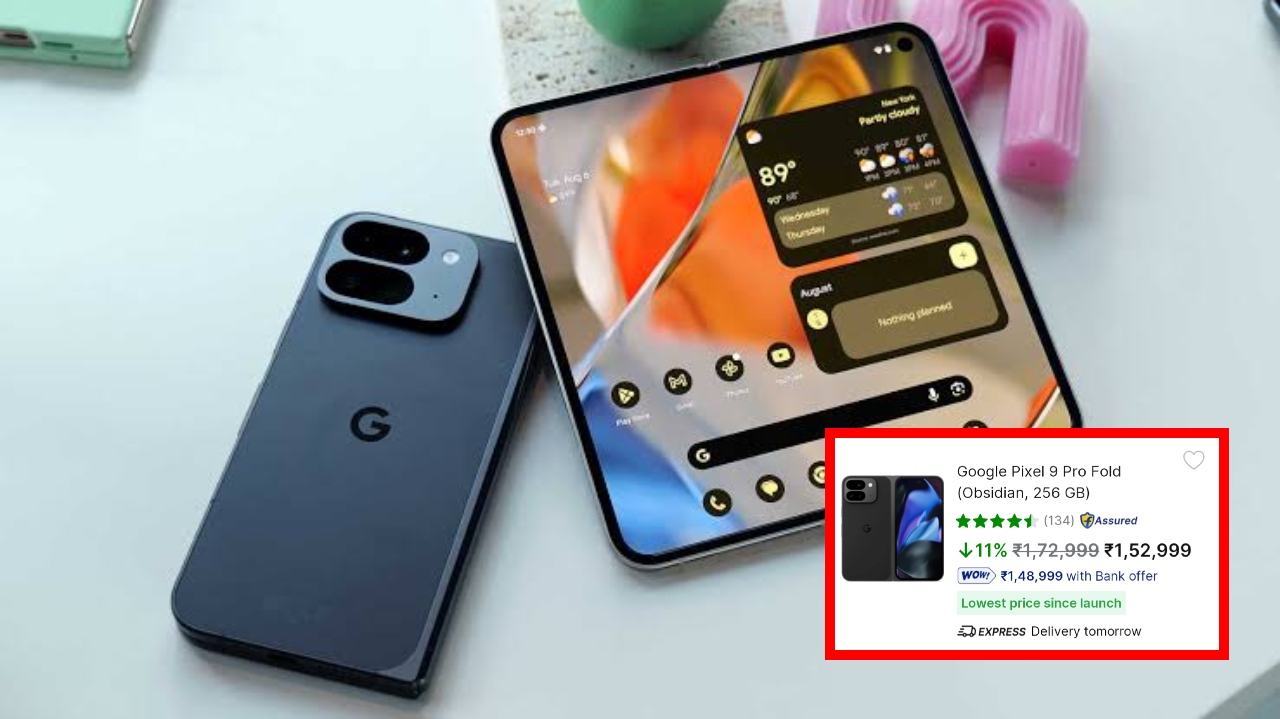 Google Pixel 9 Pro Fold Cut Down At 11% Discount; Know How To Get This Deal
