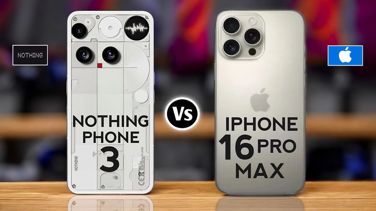 Nothing Phone 3 vs iPhone 16E: Which Premium Phone is Better?